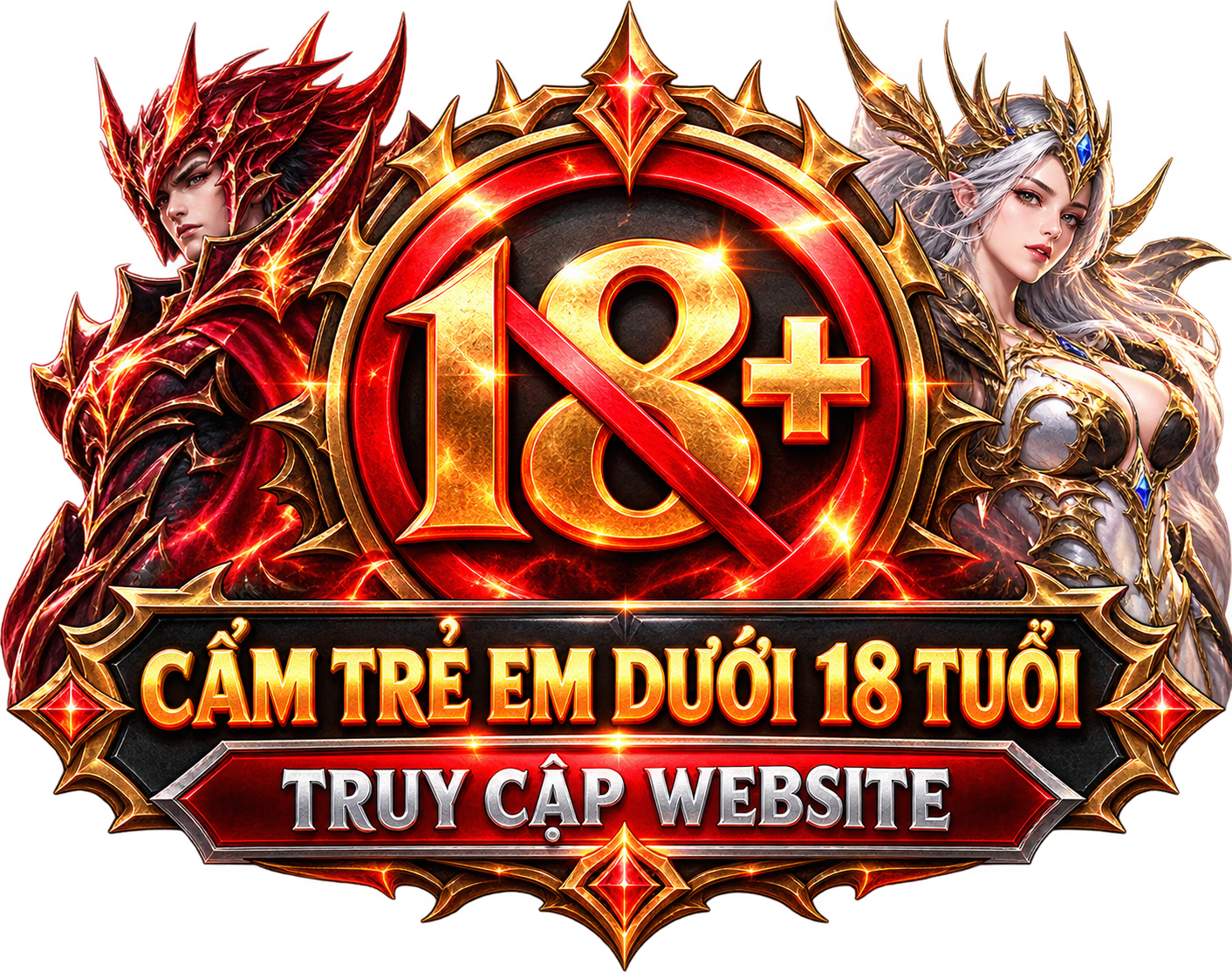 Cấm trẻ em dưới 18 tuổi truy cập website